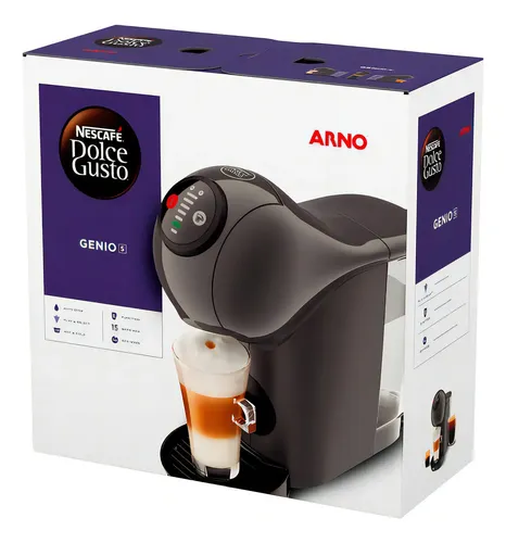 Nescafé Dolce Gusto Arno Genio S Basic Grafite Dgs5 | Parcelamento