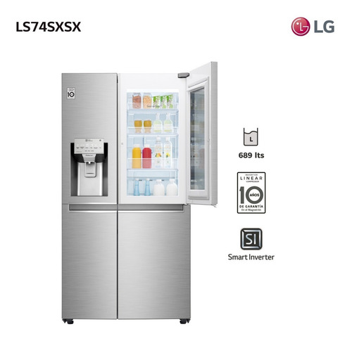 Refrigerador Instaview 689l Ls74sxsx LG - Garantía Oficial