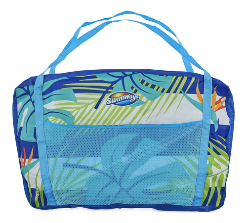 Swimways Pack-n-float - Silla De Piscina 2 En 1 Y Bolsa De M