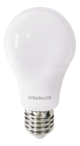 Foco led Empalux Bulbo LED 9 W Bulbo color blanco frío 9W 110V/220V 6500K 810lm por 10 unidades