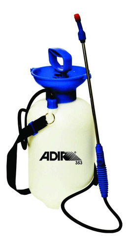 Fumigadora Profesional Control Plagas 8 Lts Adir 353 Color Blanco con Azul