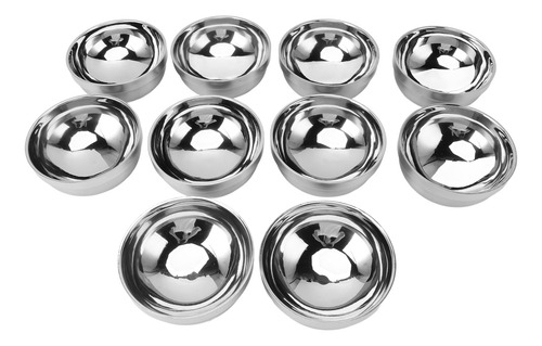 Cuenco De Acero Inoxidable 10 Piezas