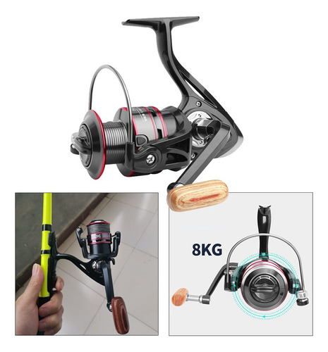 Bobinas De Pesca Giratórias Ultra Macias E Poderosas Hb7000