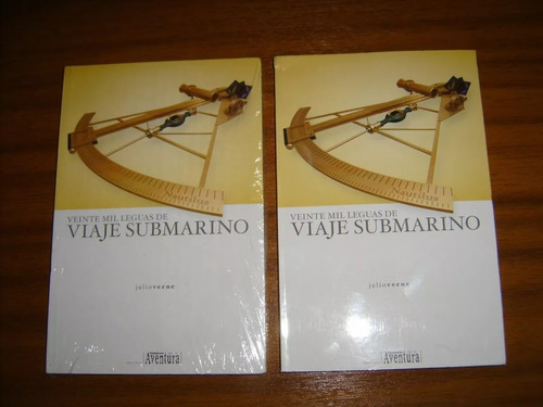 Libro Veinte Mil Leguas De Viaje Submarino (nuevo) Vol 1 Y 2
