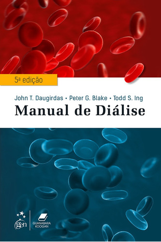 Manual de Diálise, de Koogan, Guanabara. Editora Guanabara Koogan Ltda., capa mole em português, 2016