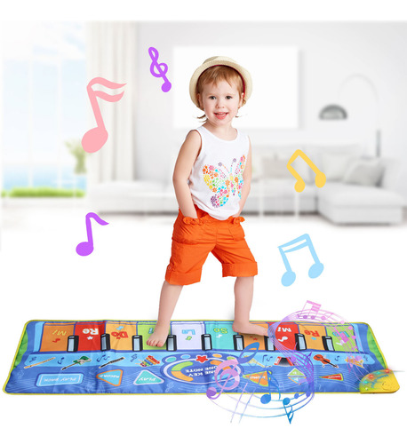 Manta Musical Multifuncional Para Niños Piano Crawl