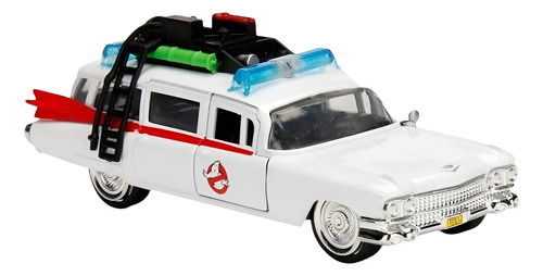 Ecto 1 Cazafantasmas Ghostbusters Escala 1:32 Jada S/caja Blanco