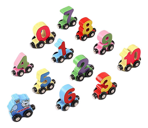 10x Building Blocks Number Train Set Figura Montessori Math
