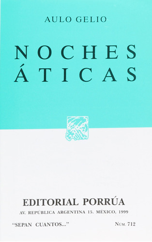 Noches Aticas (portada Puede Variar);sepan Cuantos 71q5r