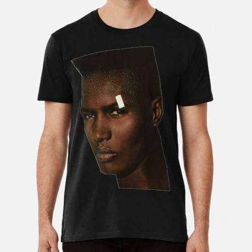 Remera Grace Jones Viviendo Mi Vida. Icono Algodon Premium