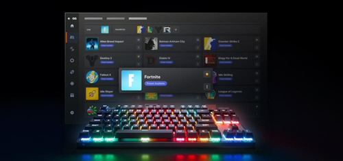 Teclado Steelseries Apex Pro Tkl 2023 Us Layout Sem Fio