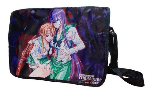 Highschool Of The Dead Mochila Portafolio Saeko Rei Katana