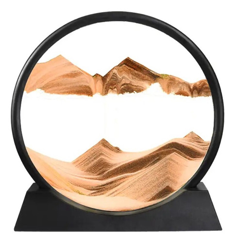 Reloj De Arena 3d Paisaje Natural Montañas Decoración