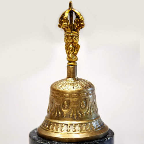Campana Tibetana 7 Metales 15cm: Equilibrio Y Serenidad