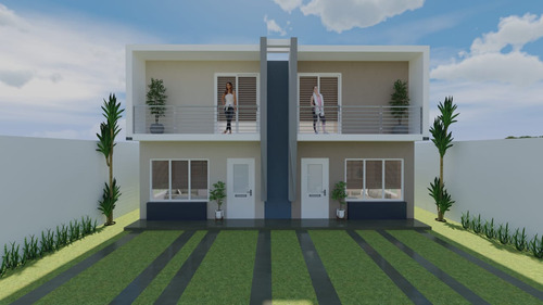 Proyecto De Casas Duplex En La Av. Ecologica. S. D. E.