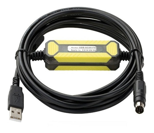 Cable De Programación Plc Delta Dvp Rs232 Usbacab230