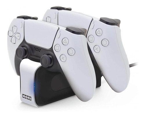 Imagen 1 de 2 de Base Cargadora Joystick Ps5 Hori Dual Charger Ade Ramos