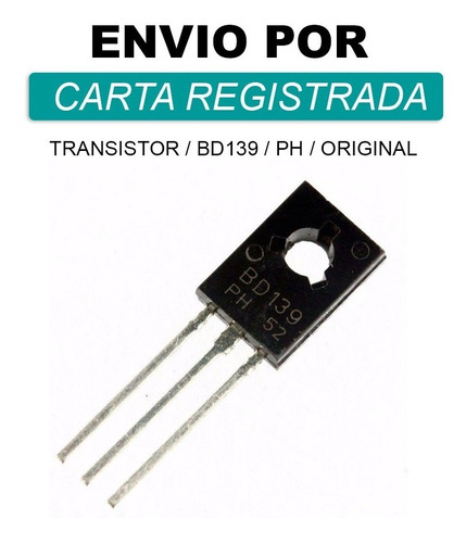 Imagem 1 de 1 de Bd139 * Transistor Bd139-16 * Original * Carta Rg (1 Peça)