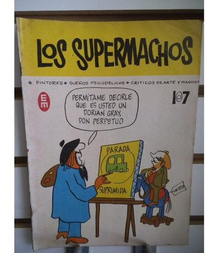 Comic Los Supermachos 107 Editorial Posada Vintage 