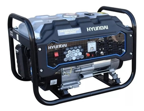 Generador Planta De Luz Hyundai 3000w 110/220v 7.5hp Hhy3000