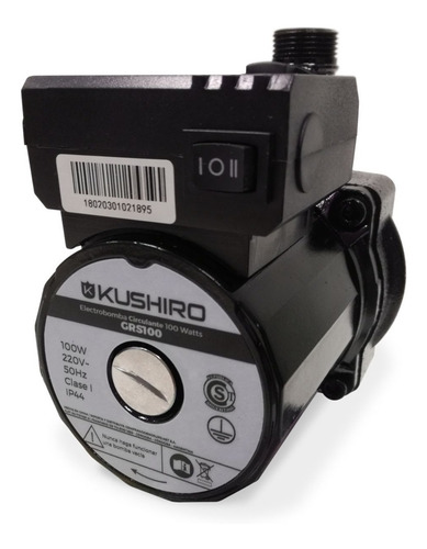 Imagen 5 de 10 de Bomba Presurizadora Grs100b Kushiro 100w