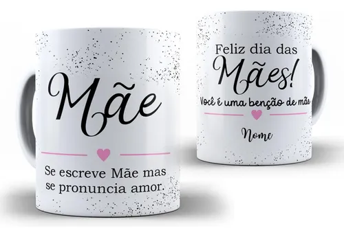 Caneca Dia Das Mães Avó Sogra Dinda Tia Amiga Irmã Esposa