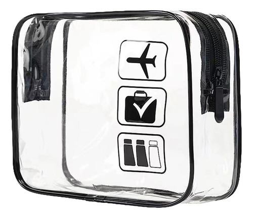 Mox 3 Bolsa De Maquillaje Transparente, Bolsa Cosmética