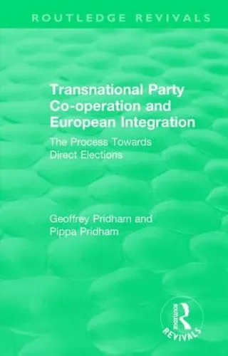 Libro Transnational Party Co-operation And European Integ...