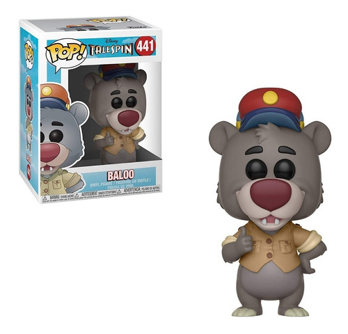 Baloo #441 Esquadrilha Parafuso Funko Pop Disney Talespin