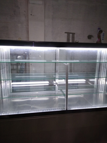 Vitrina Exhibidora Para Tortas En Acero Inoxidable