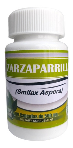 Capsula De Zarzaparrilla (smilax As - Unidad a $382
