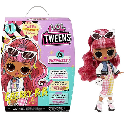 Brinquedo Lol Surprise Tweens Fashion Doll Cherry Bb 8975