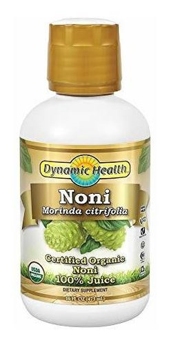 Dynamic Health Orgánica De Noni (morinda Citrifolia) 100% Ju