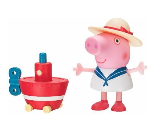 Figura Peppa Pig Playset Boat Adventure Jazwares Dgl Games