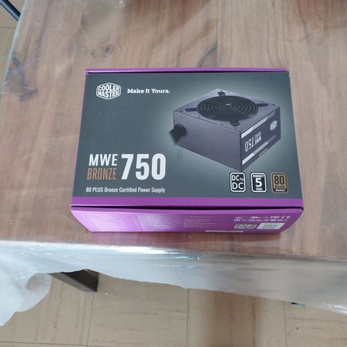 Fuente Cooler Master 750 Bronze V2