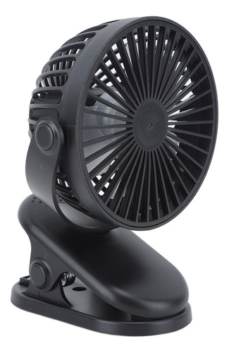Ventilador Usb Pequeño Recargable Con Clip, Recargable, Port