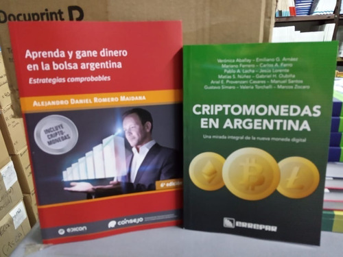 Libro Combo Aprenda Y Gane + Criptomonedas En Argentina