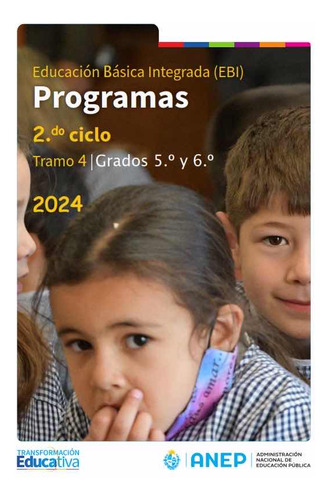 Programa 2do Ciclo Primaria. Tramo 4 (5to Y 6to). Tamaño A5