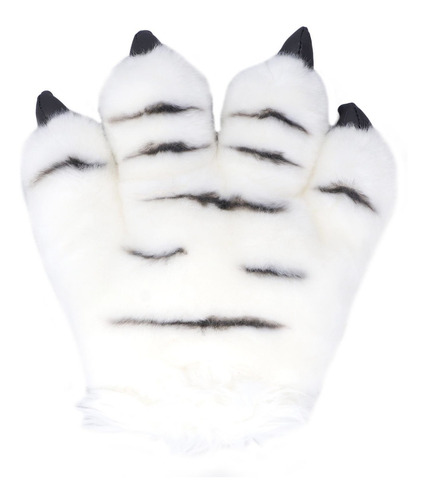 Guantes De Felpa De Garra, Animal De Simulación, Tigre,
