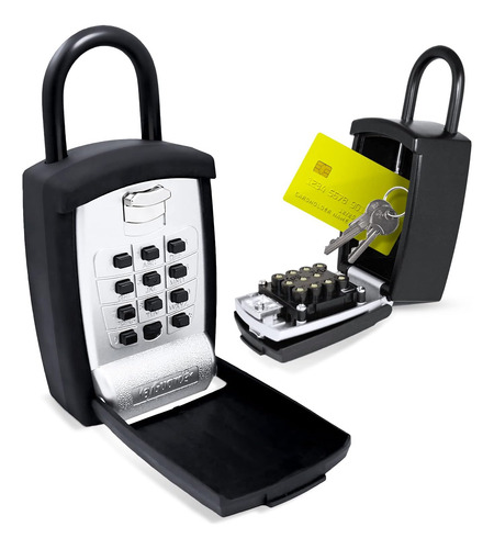 Keyguard Sl-500 Caja De Seguridad Con Botón Perforado, Acaba