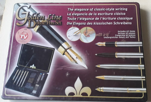 Set De Pens Deluxe Golden