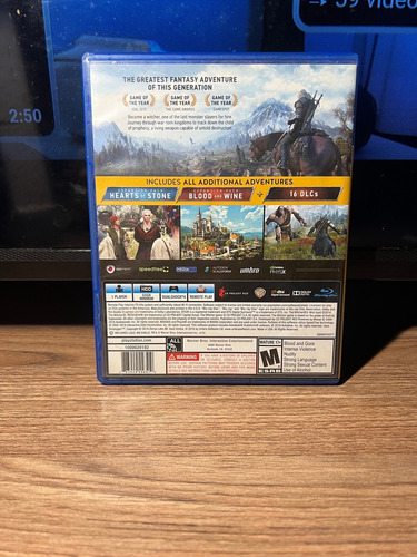 The Witcher 3 Goty Ps4 Hnostation Físico (Usado)