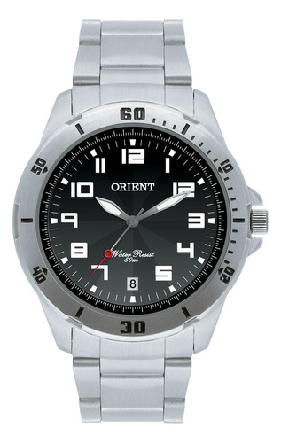 Relógio Masculino Orient Sport Analógico Mbss1155a Preto