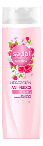 Shampoo Sedal Hidratación Anti Nudos Frambuesa 190 Ml