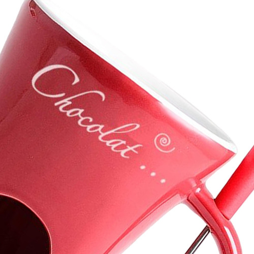 Taza Para Fondue, Taza Para Derretir Chocolate, Utensilios