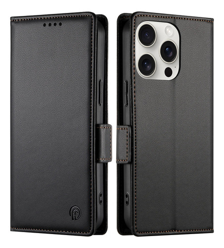 Funda Tipo Libro Tipo Cartera De Piel Con Solapa Para