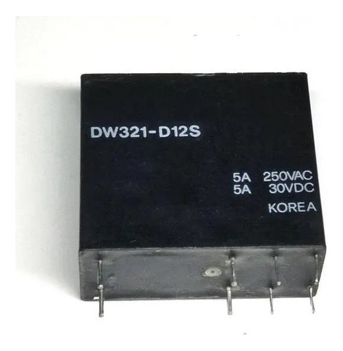 Rele 12v 5a 8pin  Dpdt.