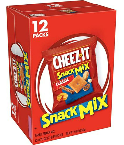 Mezcla De Aperitivos Cheez-it, 9oz (12 Pack)