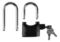 Comprar Candado Con Alarma Doble Aro Para Motos Puertas Rejas Llaves