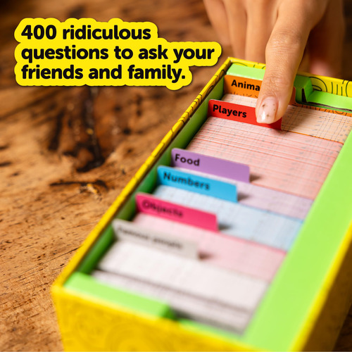 Juego De Mesa Divertido Preguntas Tontas Para Amigos Y Famil